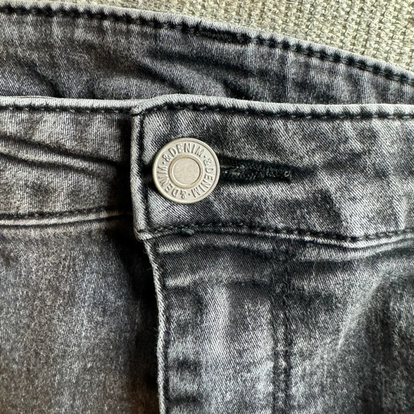 H&M high Waits Washed black Jegging tail let Haunted & Denim Sz 30/32 - Picture 7 of 10